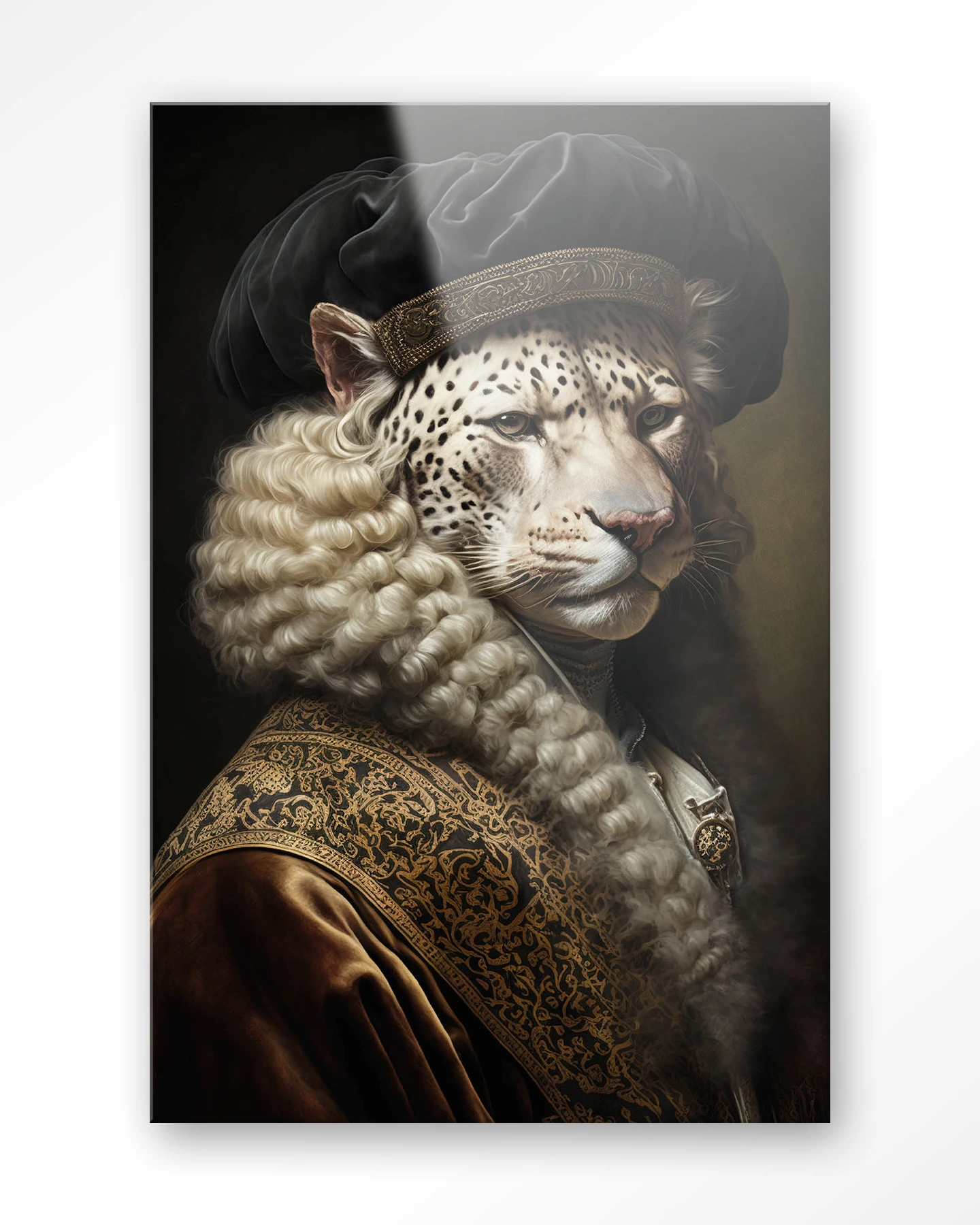 Snow Leopard - Glas - Afbeelding 2