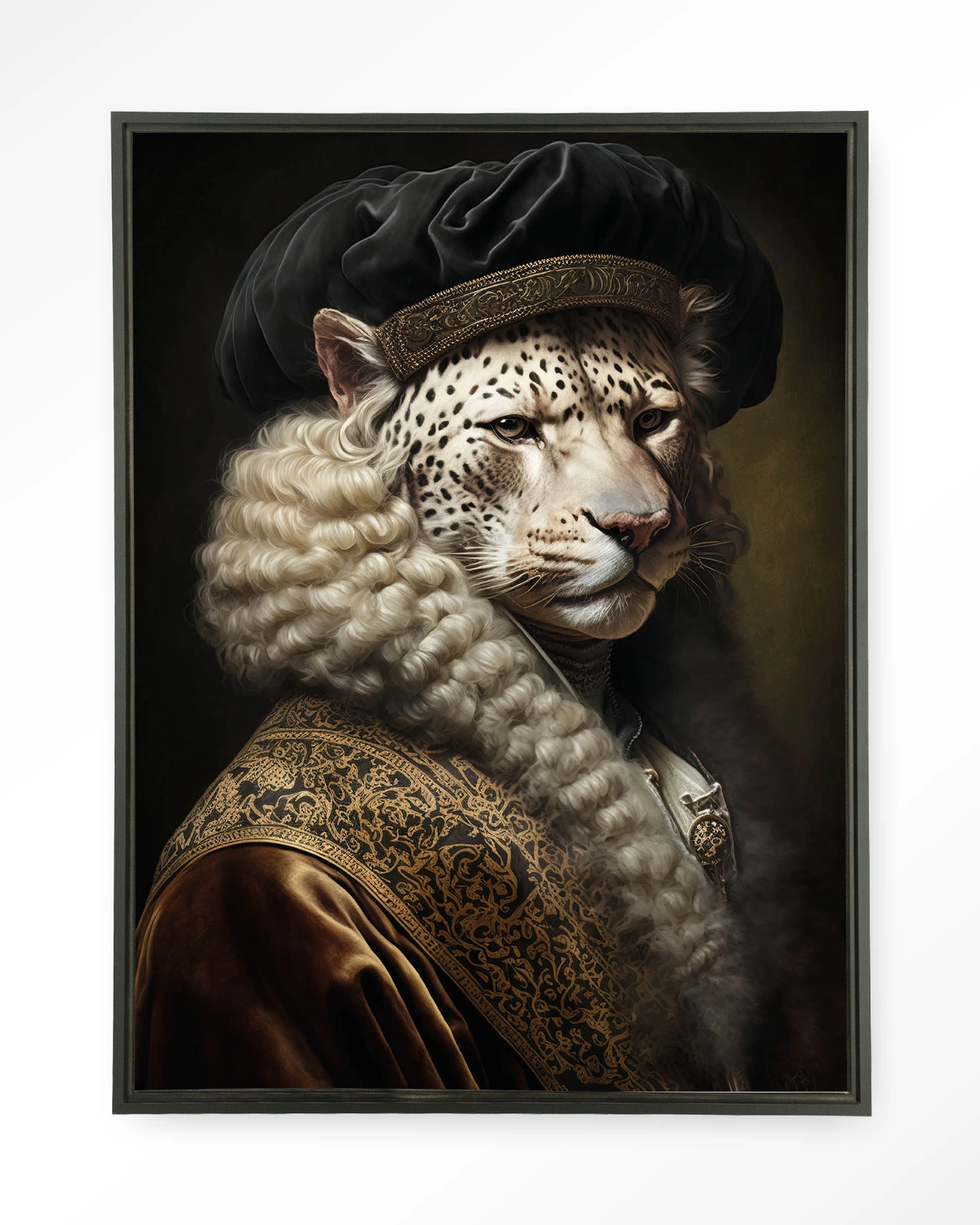 Snow Leopard - Wandkleed - Afbeelding 8