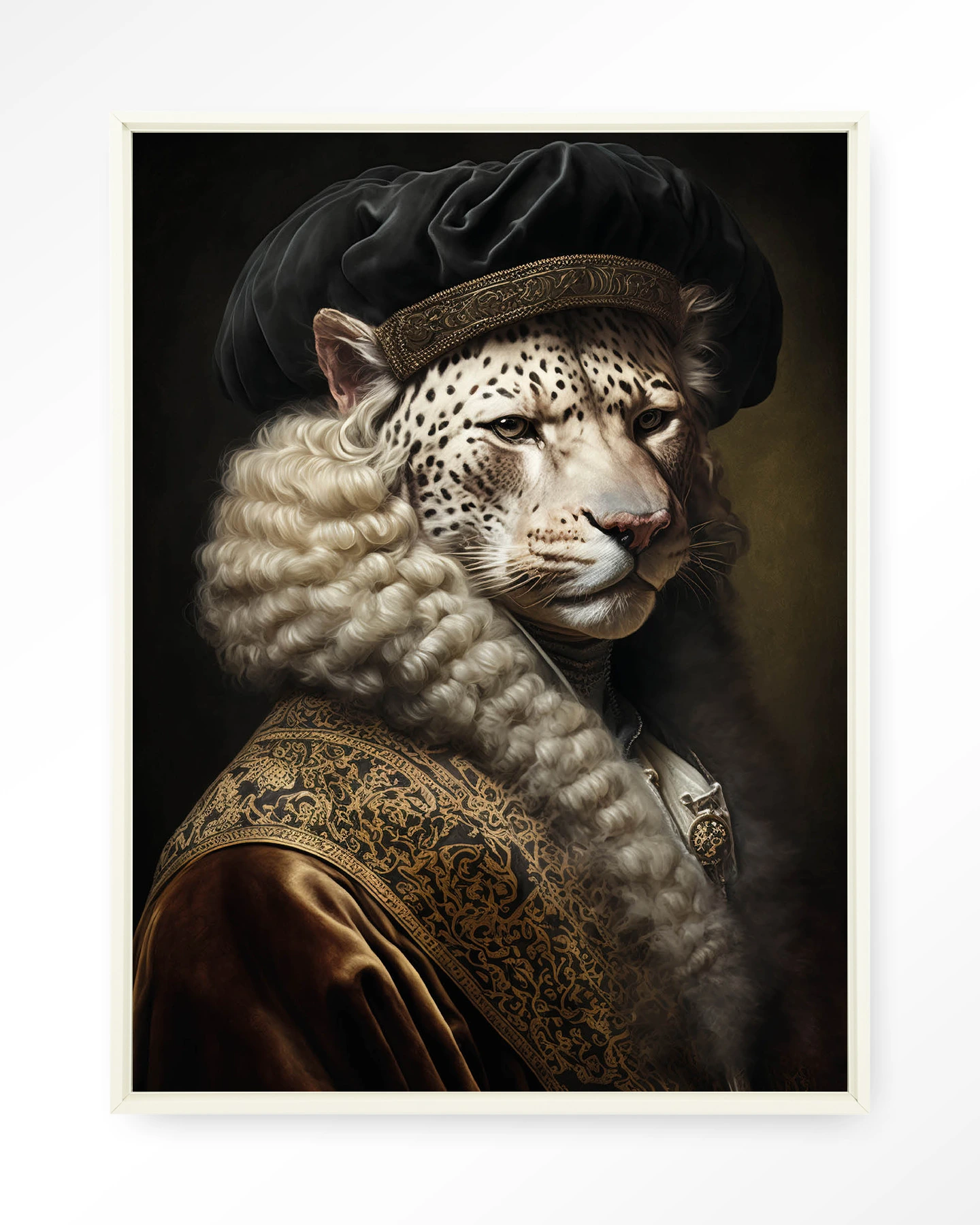 Snow Leopard - Wandkleed - Afbeelding 9