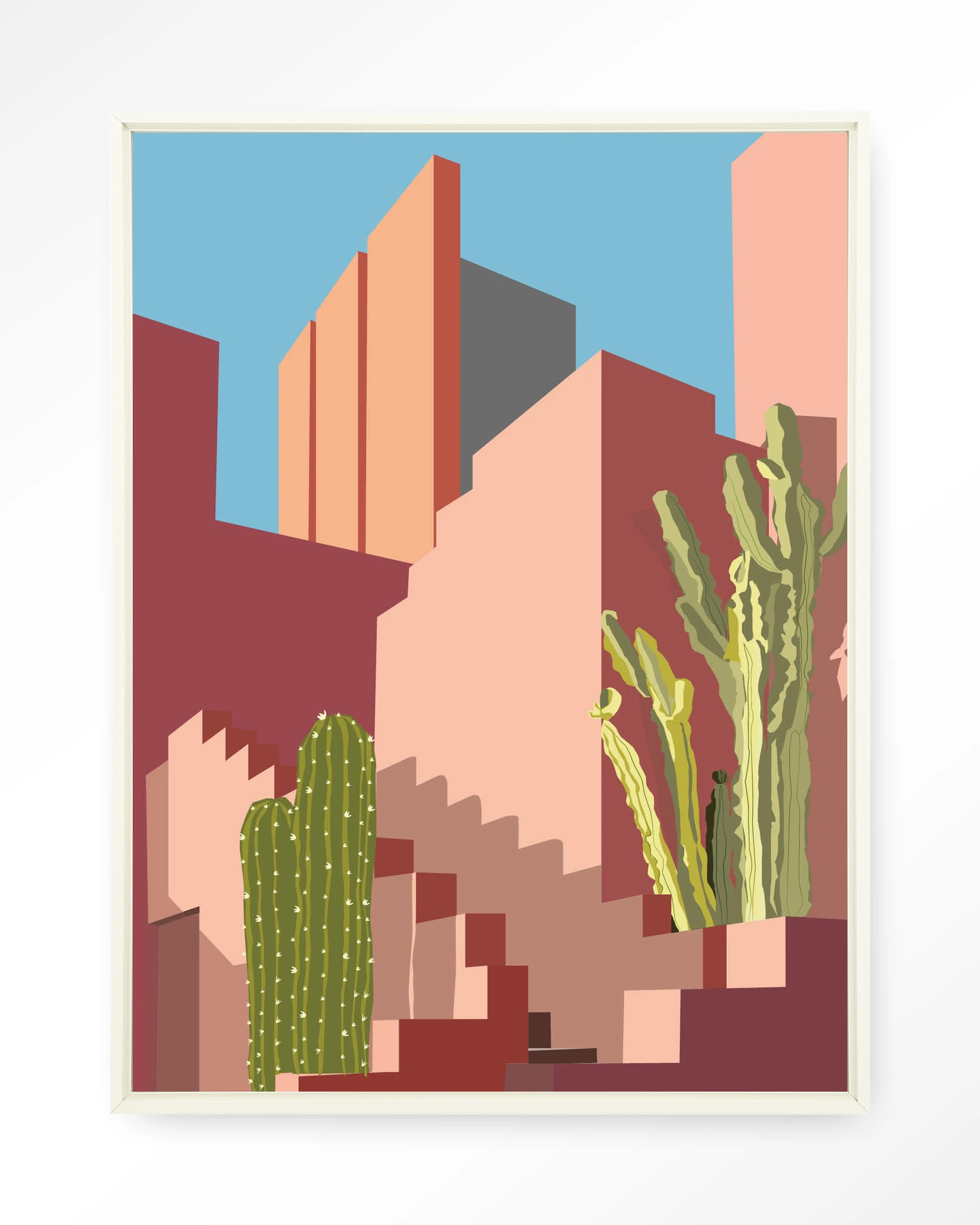 Botanical Stairs - Wandkleed - Afbeelding 8