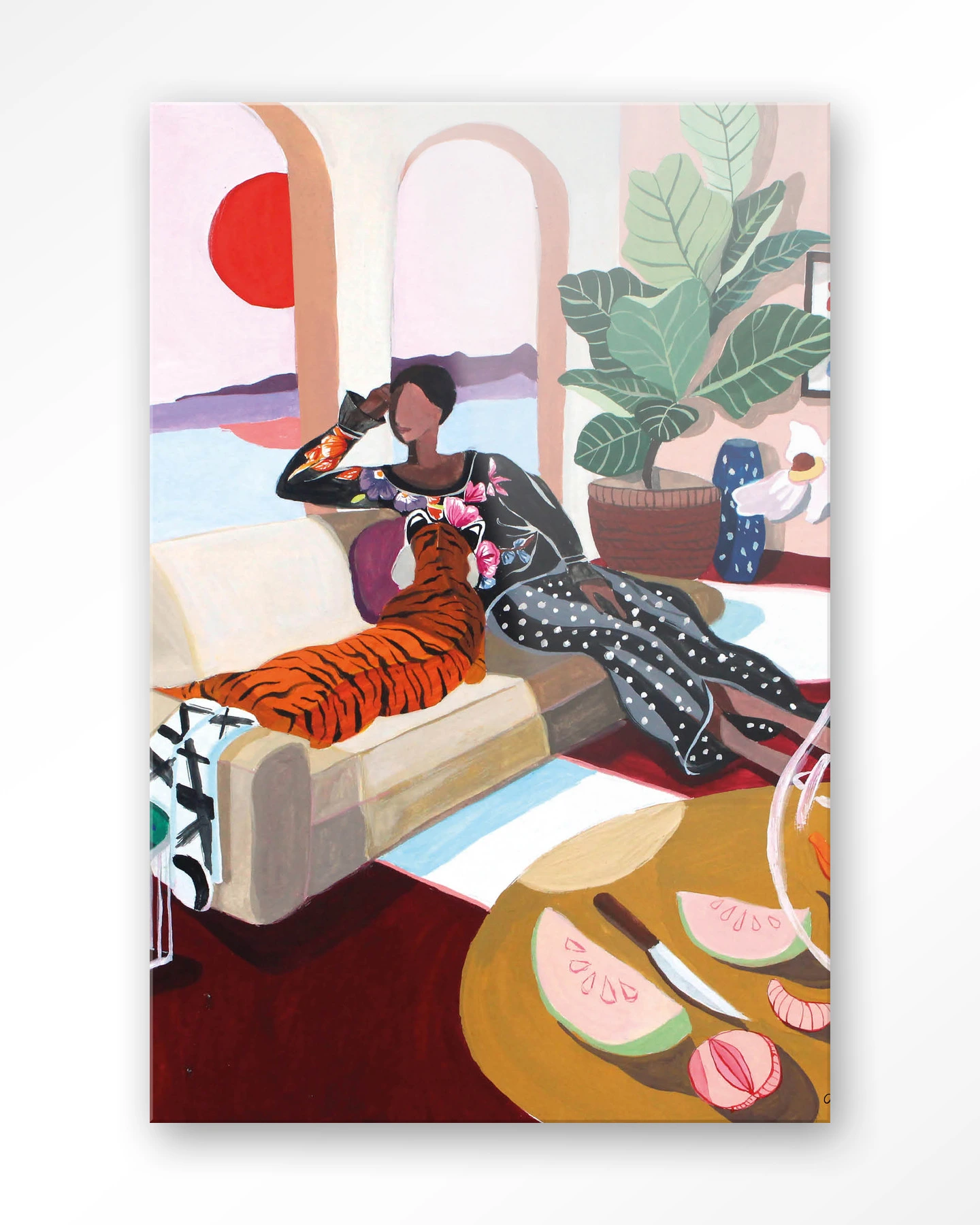 Tiger Queen - Glas - Afbeelding 2