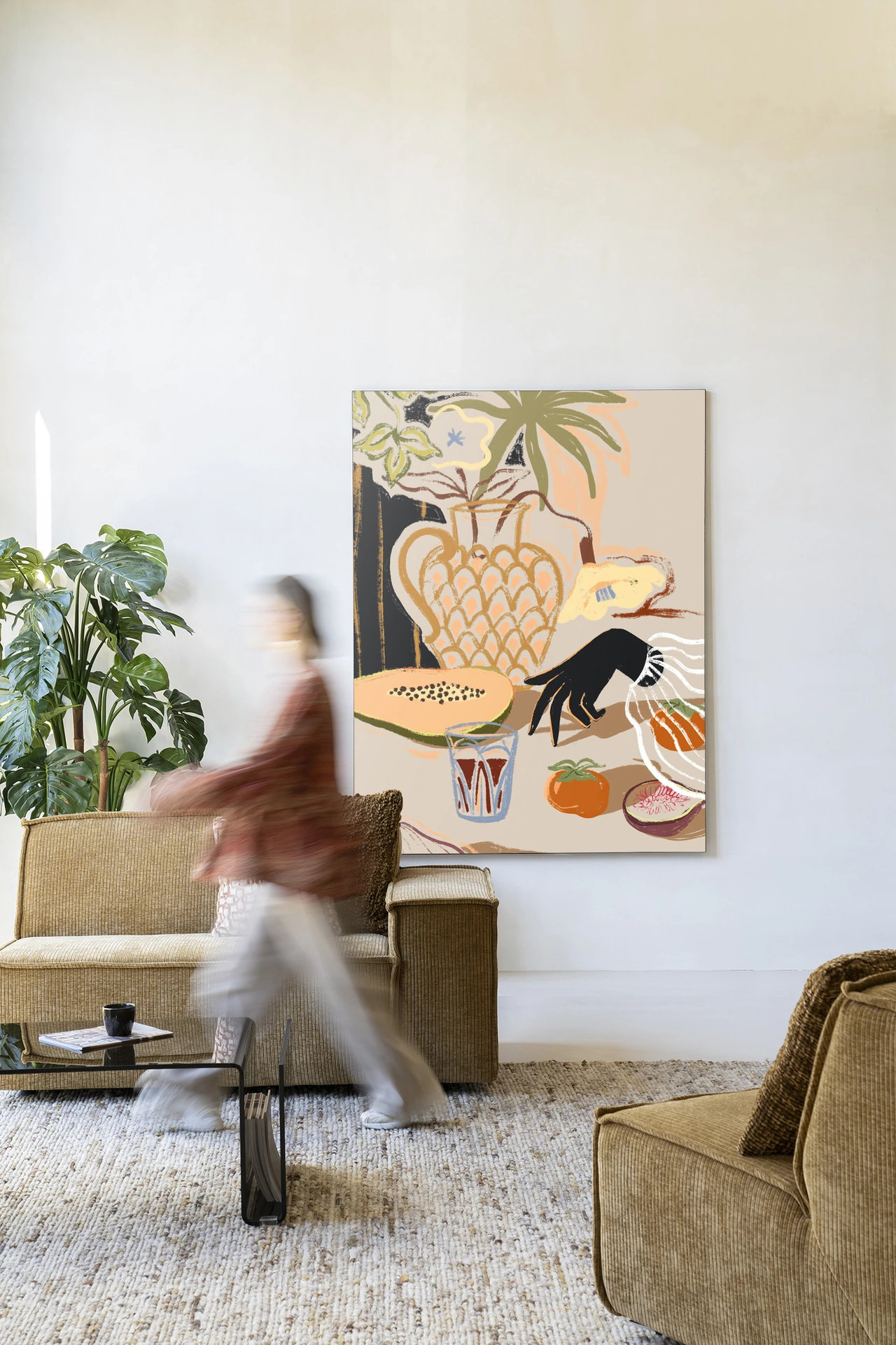 Fruitful Spread - Wandkleed - Afbeelding 3