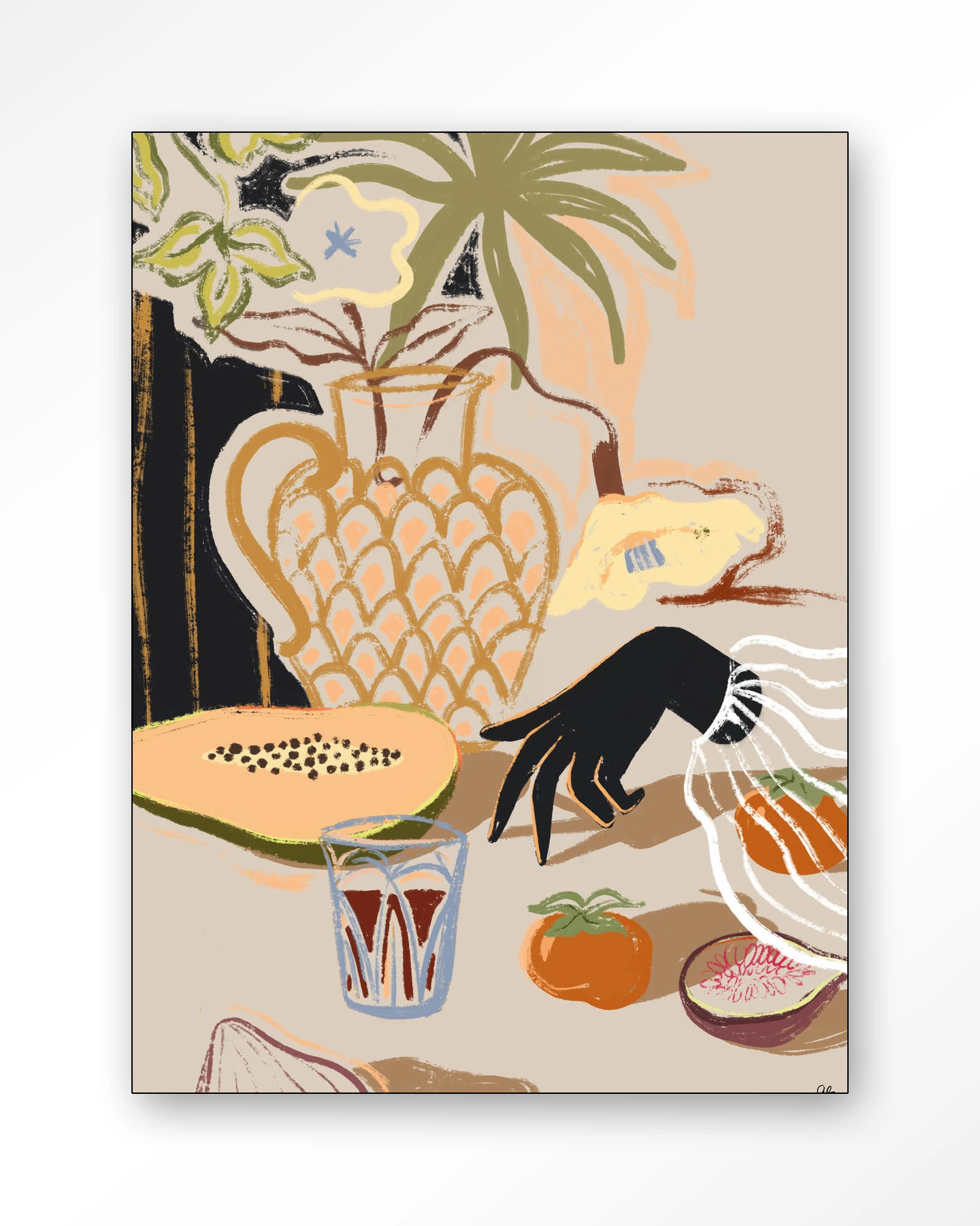 Fruitful Spread - Wandkleed - Afbeelding 4
