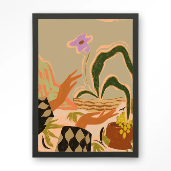 24057-the-power-of-one-art-print-wooden-frame-black The Power of One - Art print