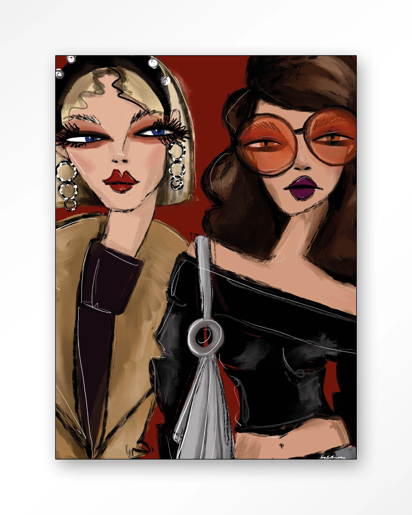Fall Friends - Wandkleed - Afbeelding 5