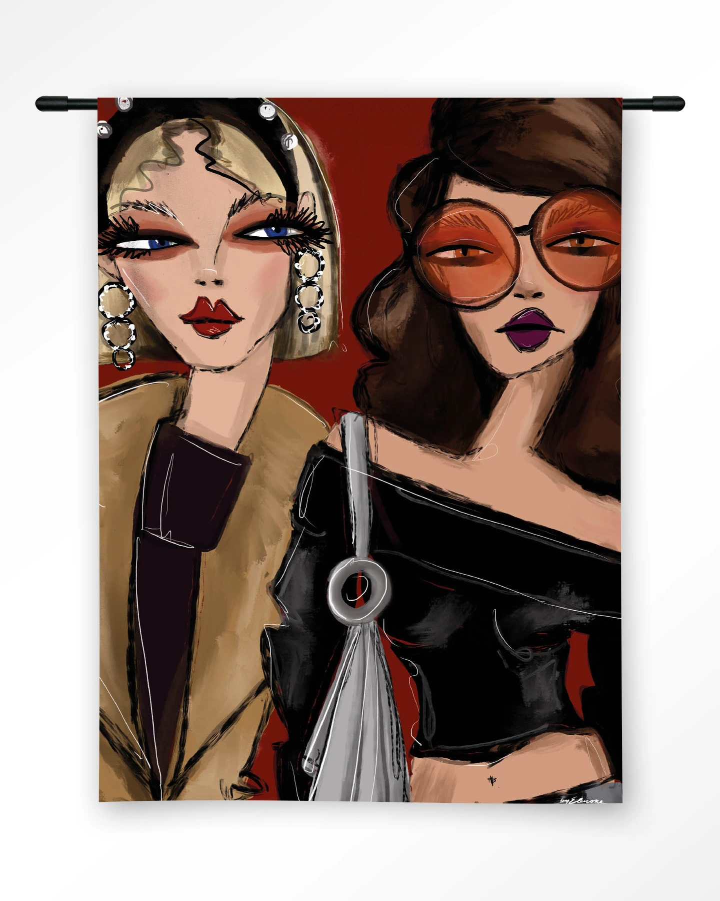 Fall Friends - Wandkleed - Afbeelding 6