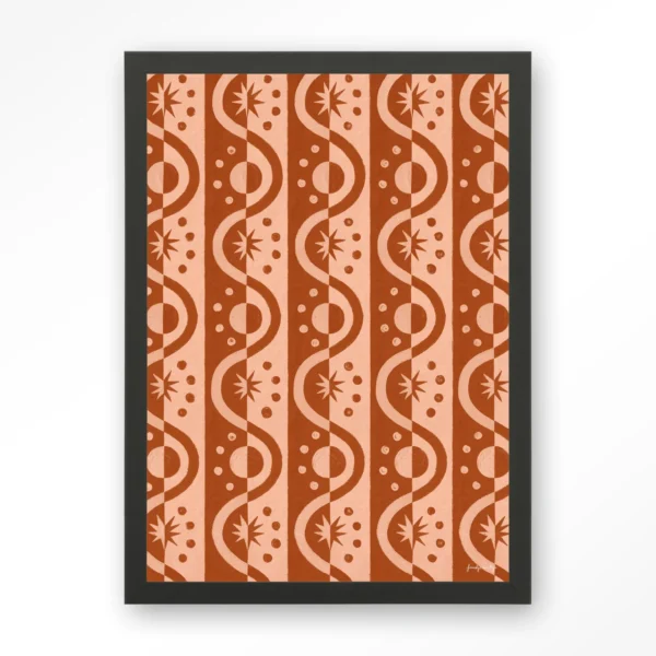 24072-moon-blockprint-art-print-wooden-frame-black Moon Blockprint - Art print