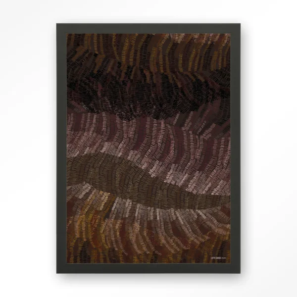 24081-olanan-art-print-wooden-frame-black Olanan - Art print