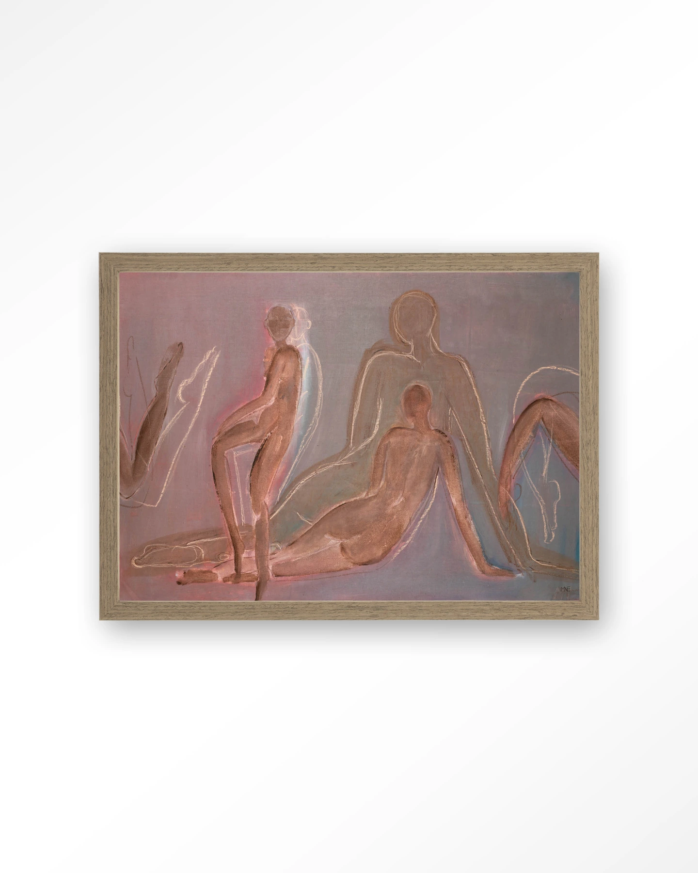 Line of Action Study - Art print - Afbeelding 2