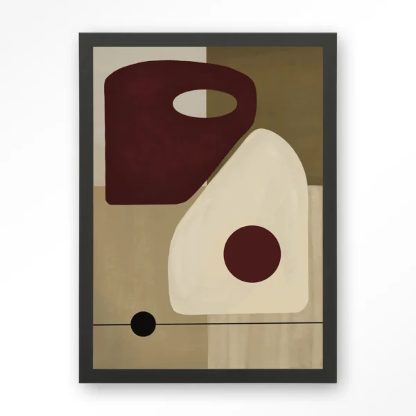 24089-polished-art-print-wooden-frame-black Polished - Art print