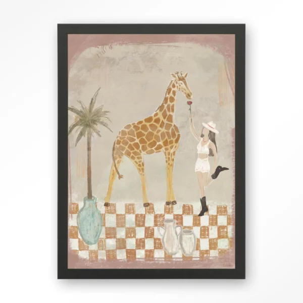 Feeding Rose - Art print