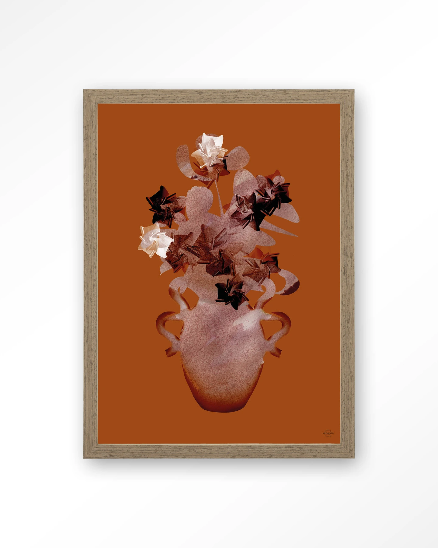 Amphora Flowers - Art print - Afbeelding 2