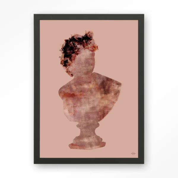 Eroded Roman Sculpture - Art print