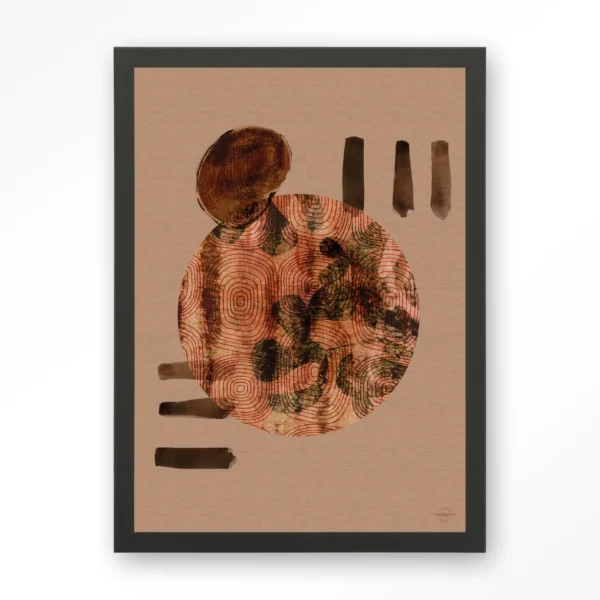 Wabi-Sabi Lifelines - Art print