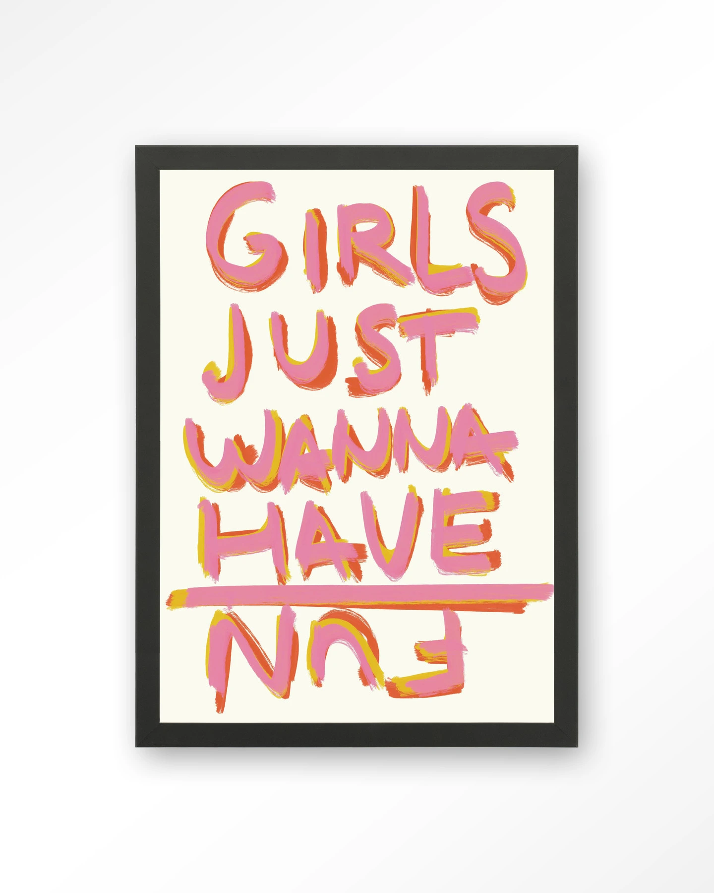P.S Written By A Girl - Art print