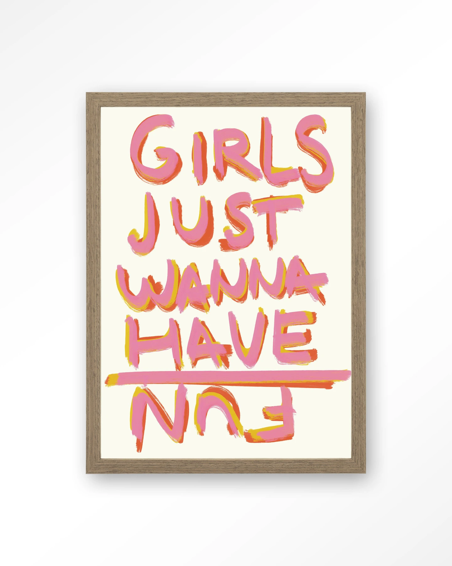 P.S Written By A Girl - Art print - Afbeelding 2
