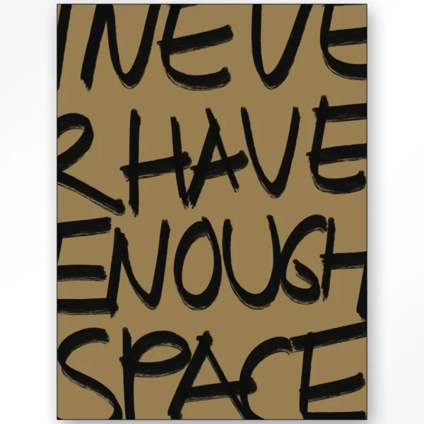 No Space - Wandkleed