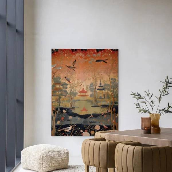 Oriental Night - Wandkleed