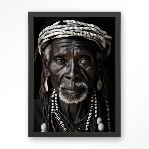 24132-kabila-art-print-wooden-frame-black Kabila - Art print