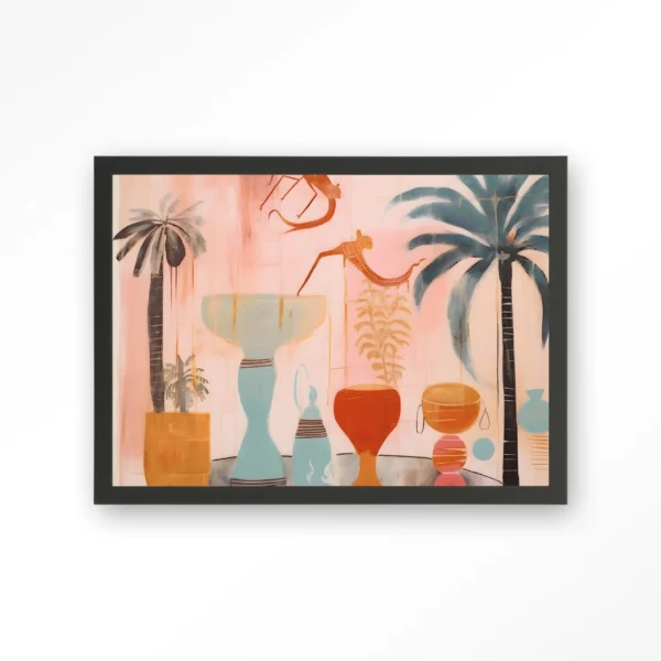 24135-tunesian-samba-art-print-wooden-frame-black Tunesian Samba - Art print