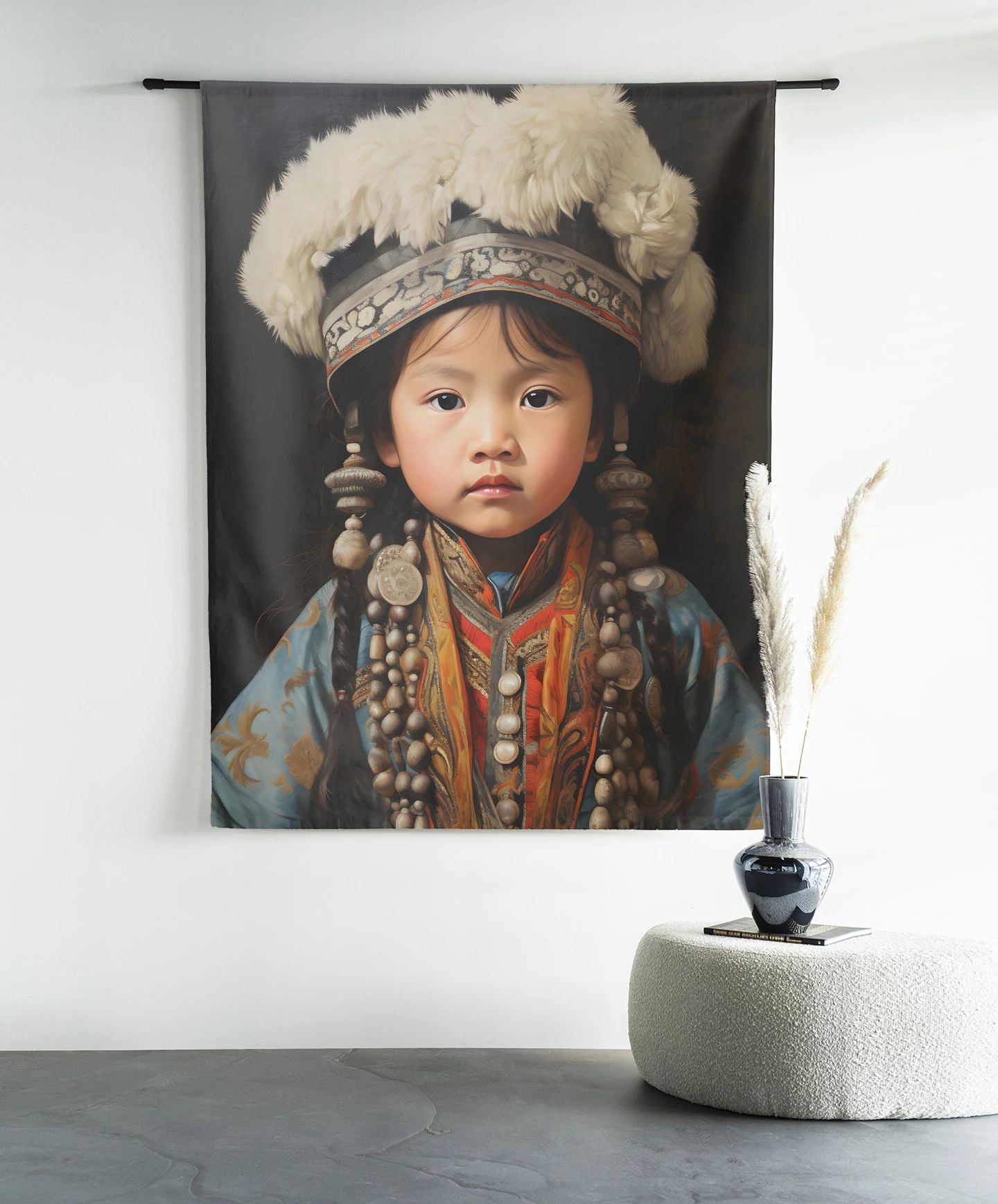 Traditional Child 1 - Wandkleed - Afbeelding 2