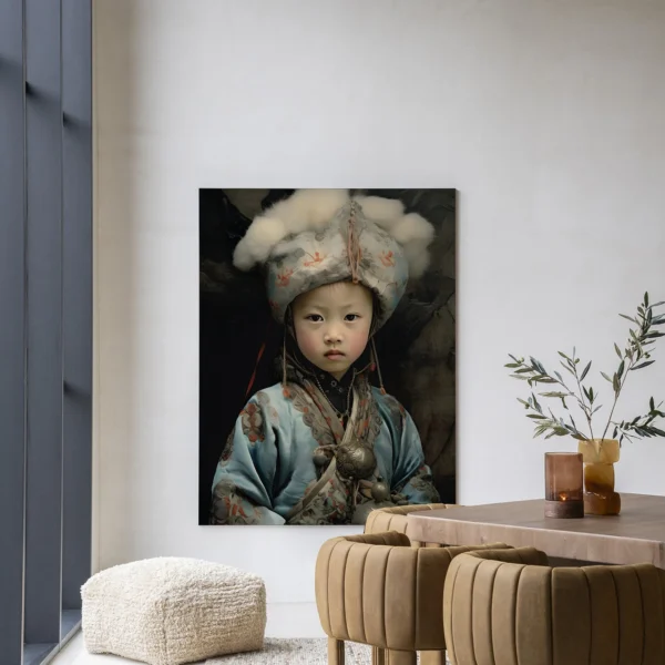 Traditional Child 2 - Wandkleed