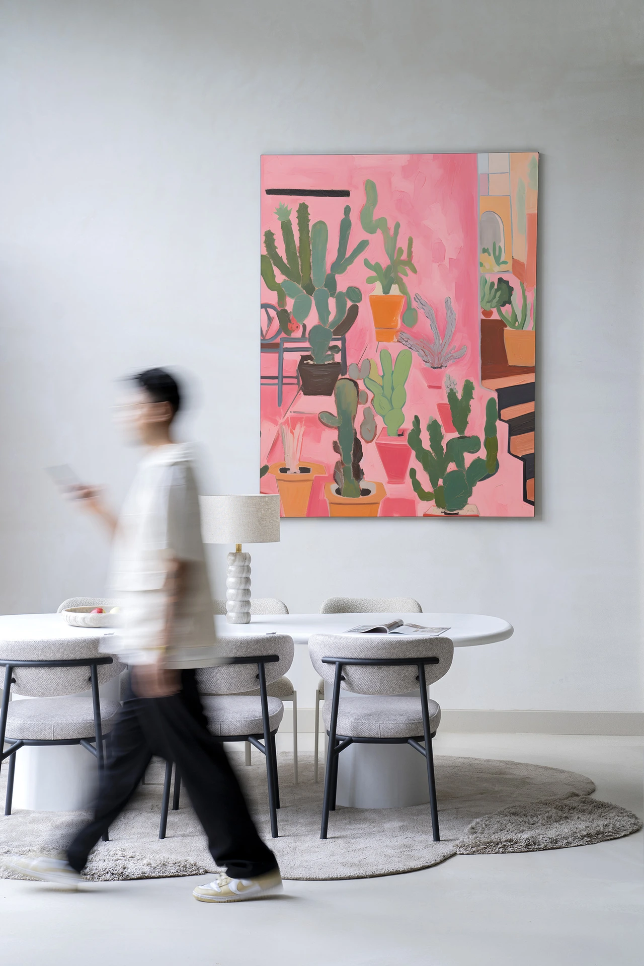 Cactus Party - Wandkleed - Afbeelding 2