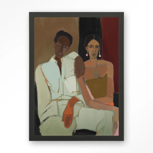 24143-parental-art-print-wooden-frame-black Parental - Art print