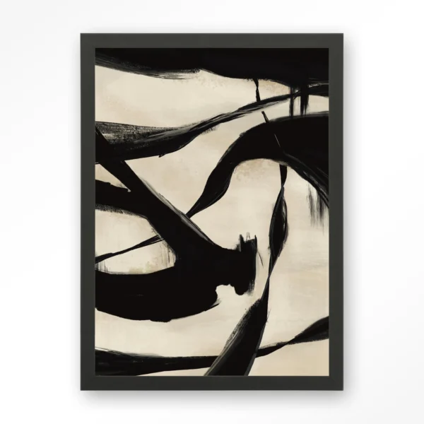 24145-nocturne-fortex-art-print-wooden-frame-black Nocturne Fortex - Art print