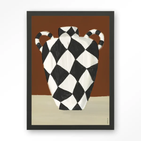 Vivid Vase 01 - Art print