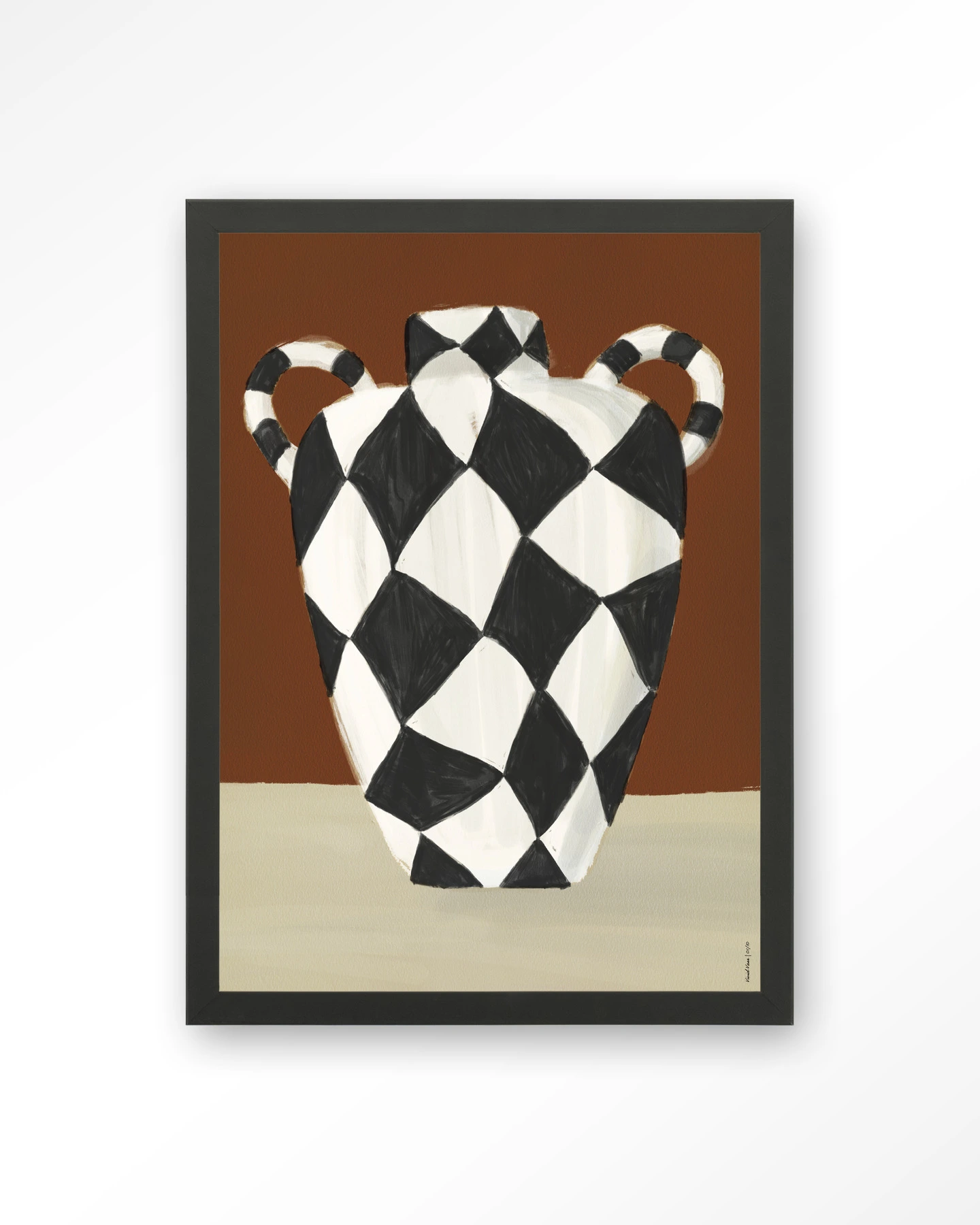 Vivid Vase 01 - Art print
