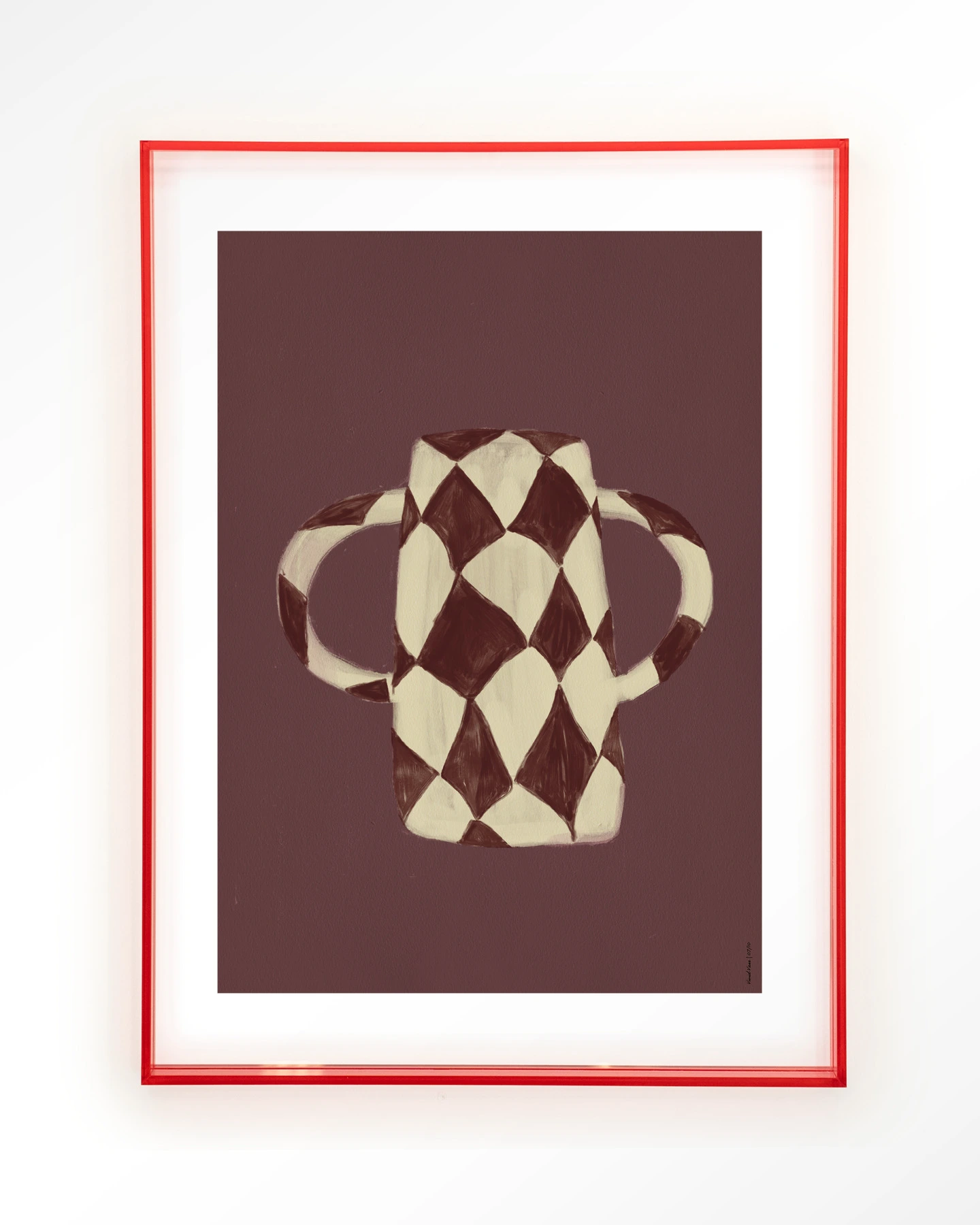 Vivid Vase 07 - Art print - Afbeelding 12