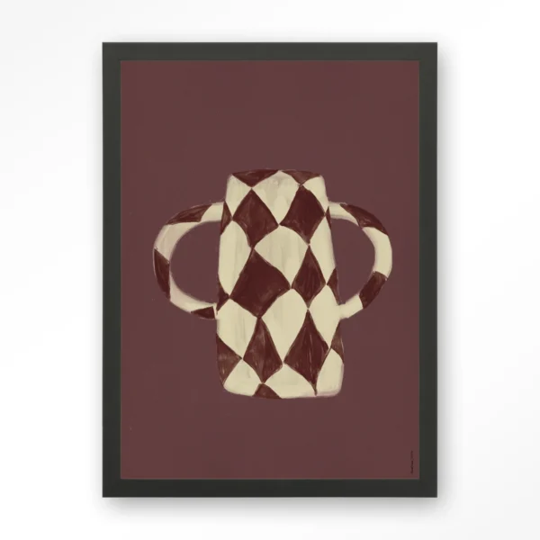 Vivid Vase 07 - Art print