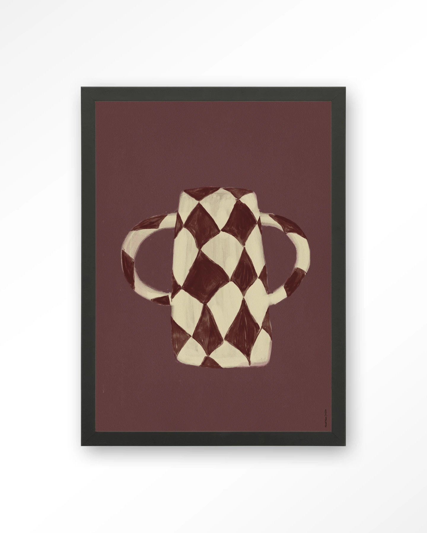 Vivid Vase 07 - Art print