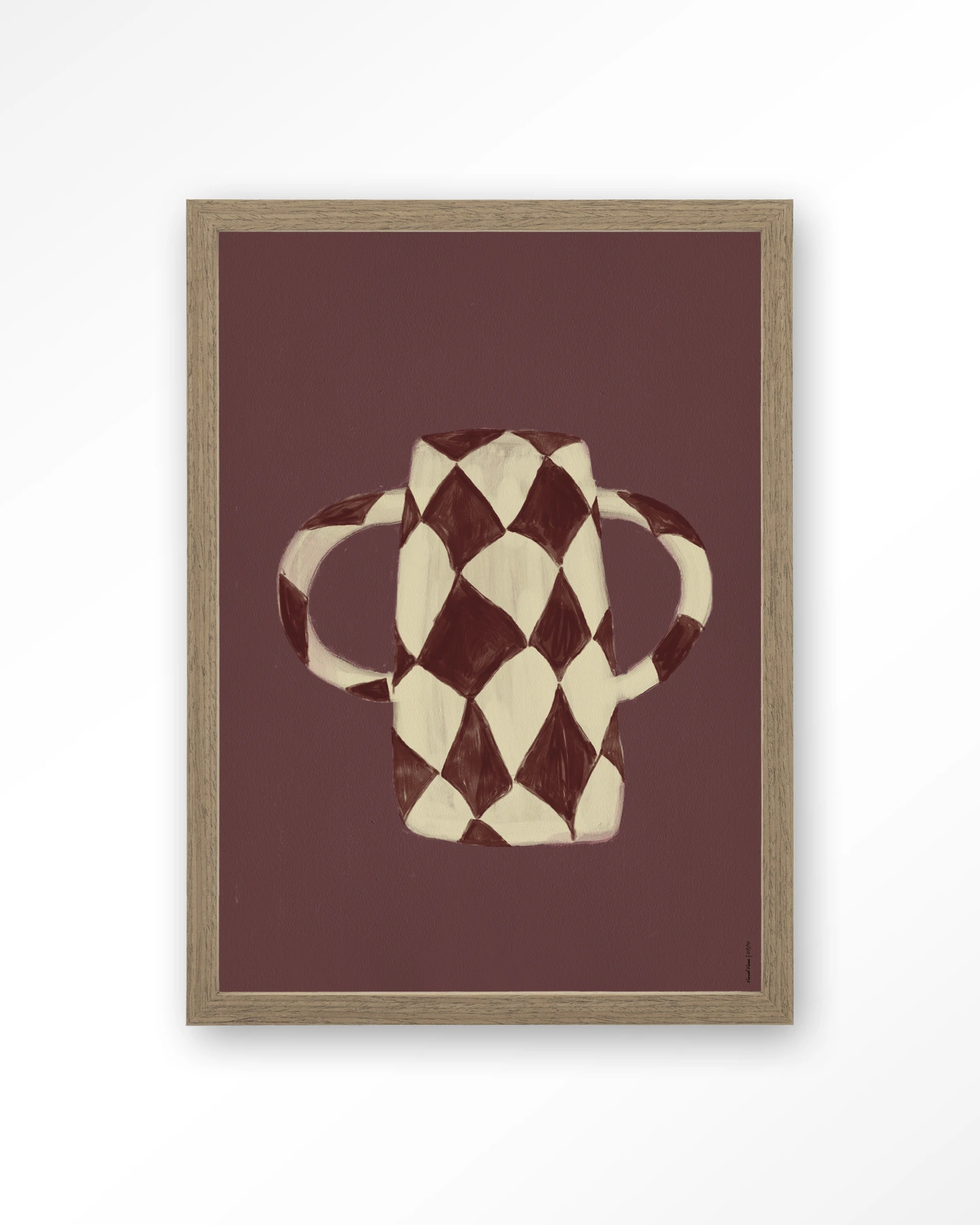 Vivid Vase 07 - Art print - Afbeelding 2