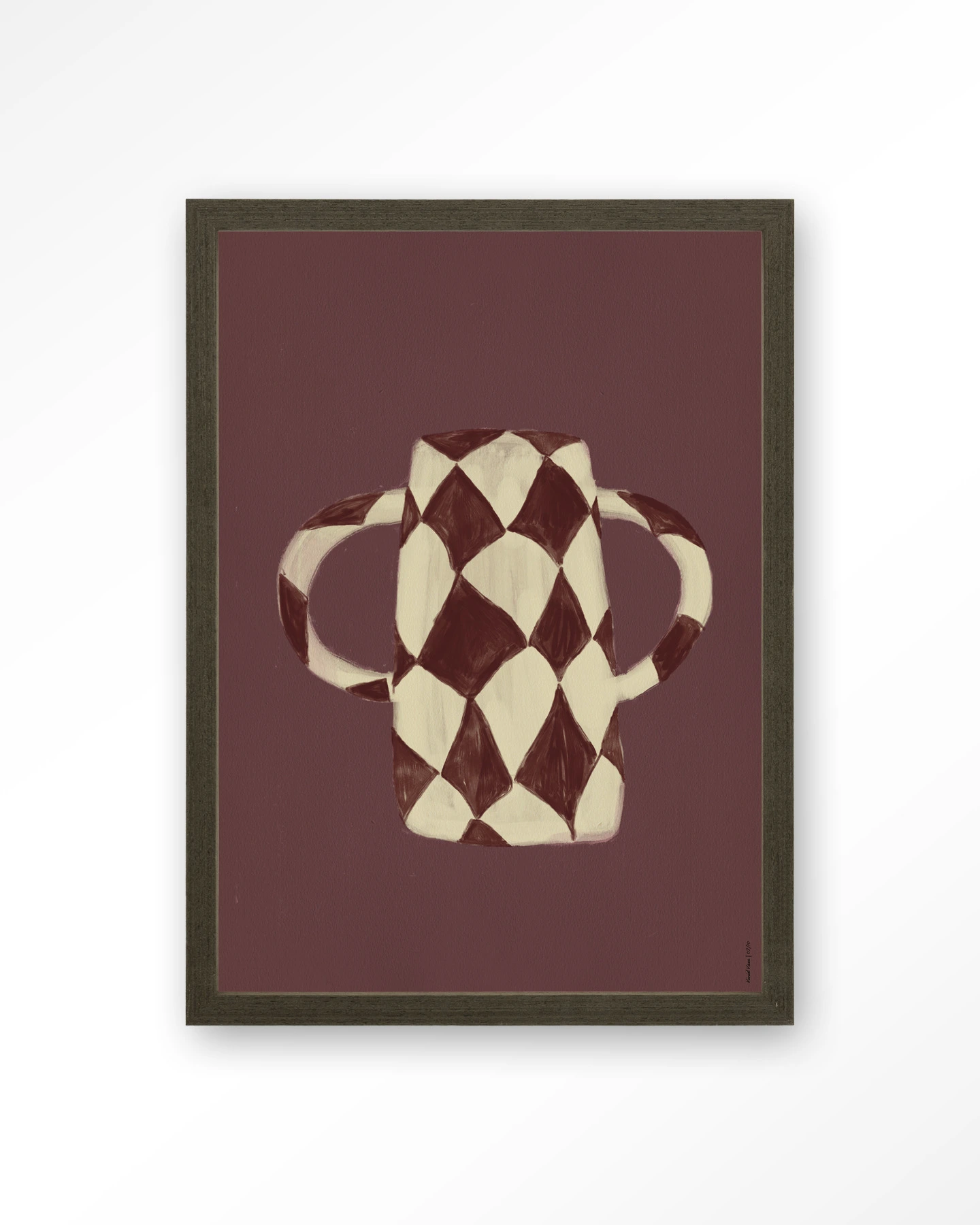 Vivid Vase 07 - Art print - Afbeelding 3