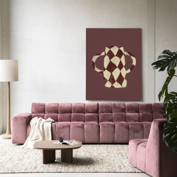 Vivid Vase 07 - Wandkleed