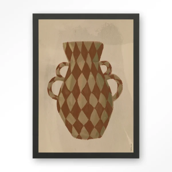 Vivid Vase 08 - Art print