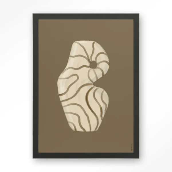 Vivid Vase 09 - Art print