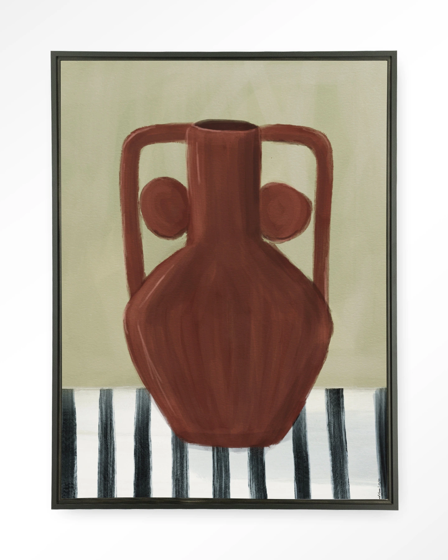 Vivid Vase 10 - Wandkleed - Afbeelding 6