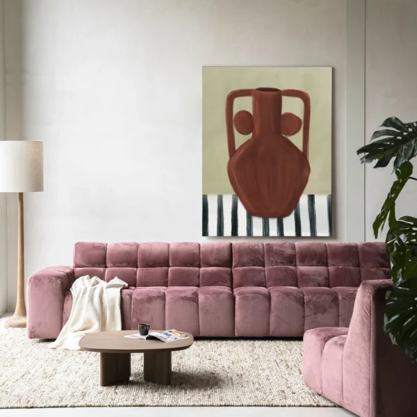 Vivid Vase 10 - Wandkleed