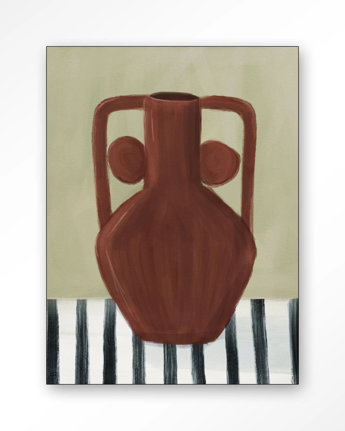 Vivid Vase 10 - Wandkleed - Afbeelding 3