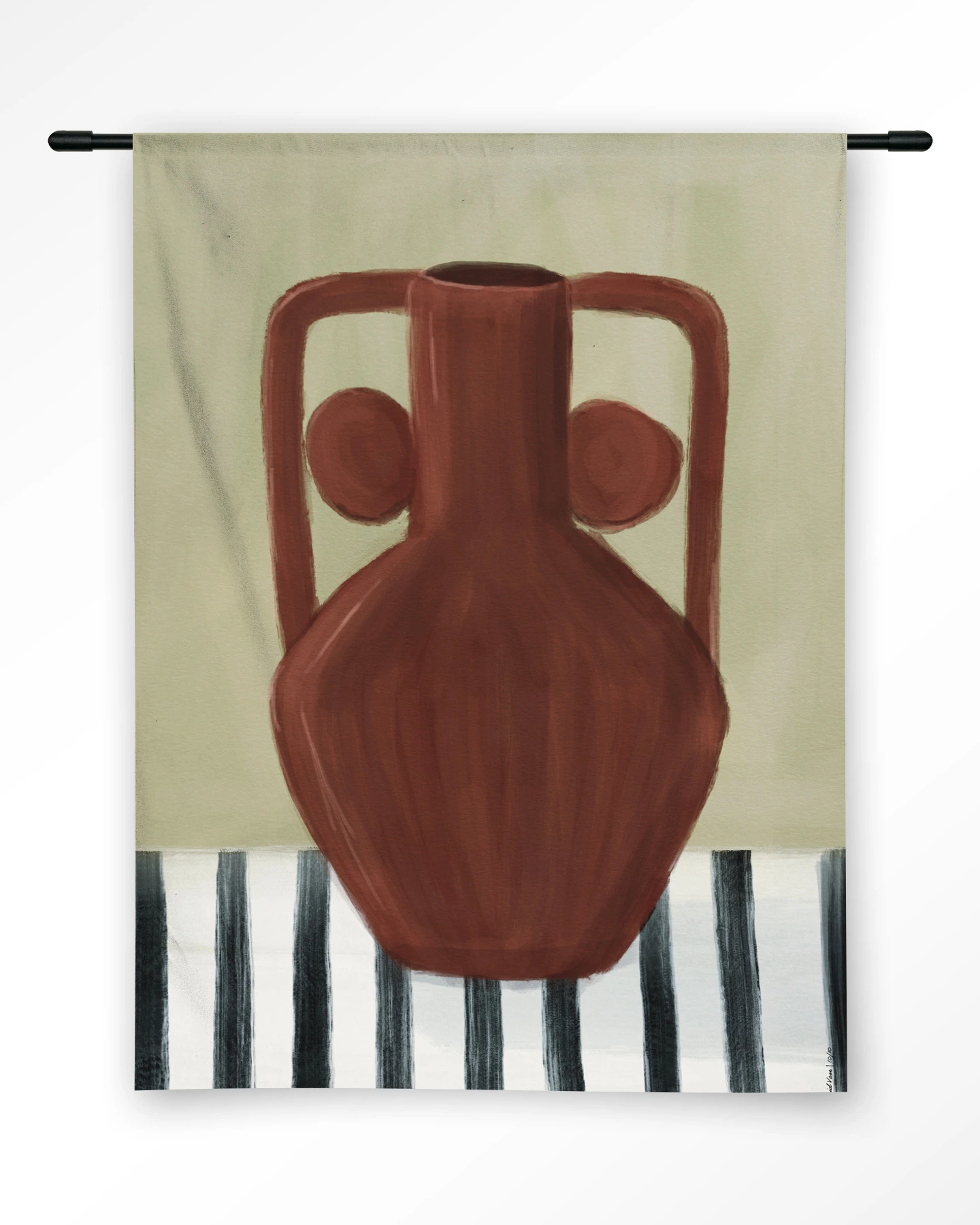 Vivid Vase 10 - Wandkleed - Afbeelding 4