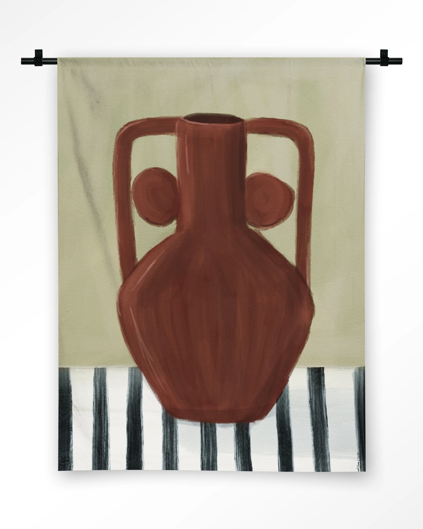 Vivid Vase 10 - Wandkleed - Afbeelding 5