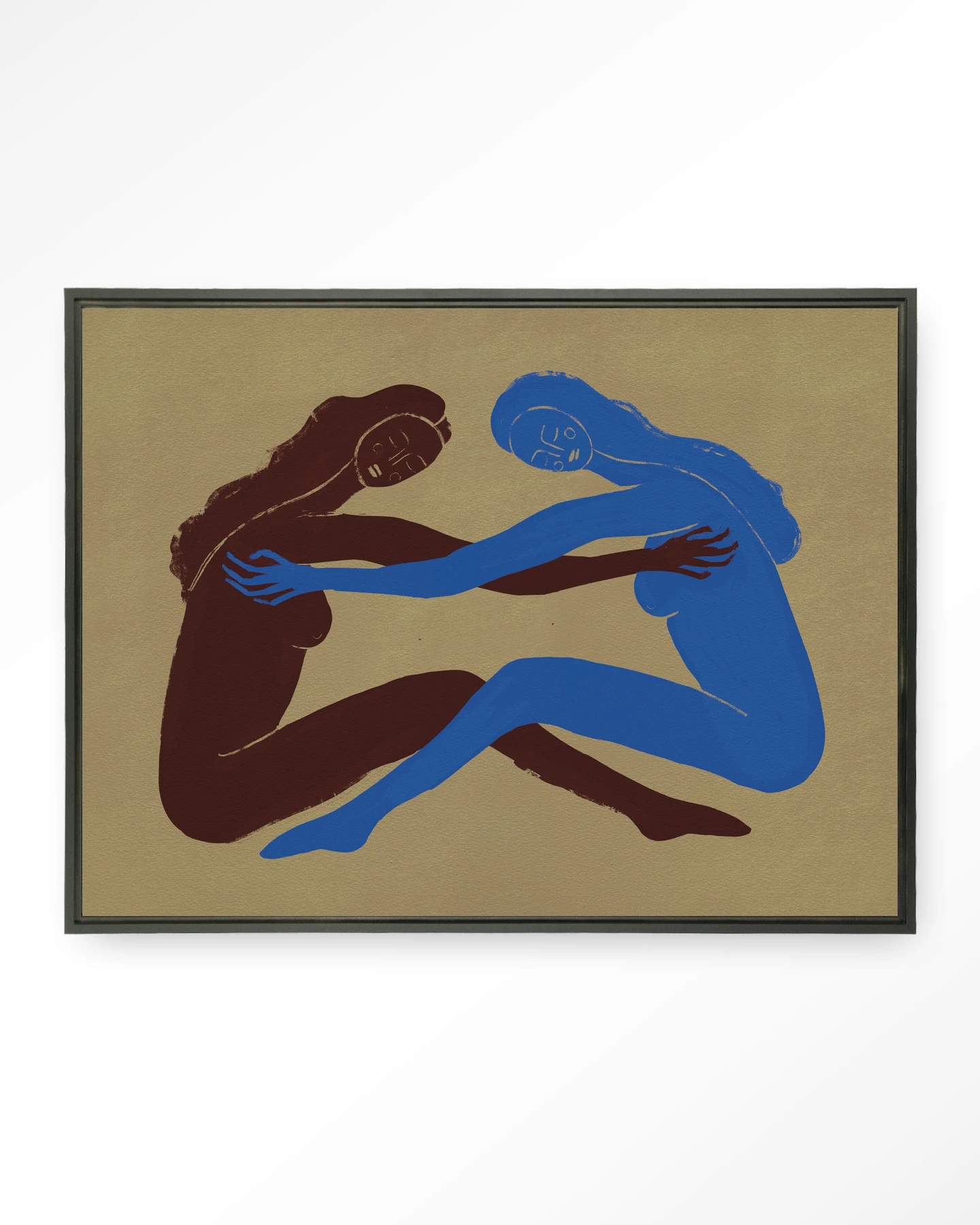 Serene Embrace - Wandkleed - Afbeelding 5