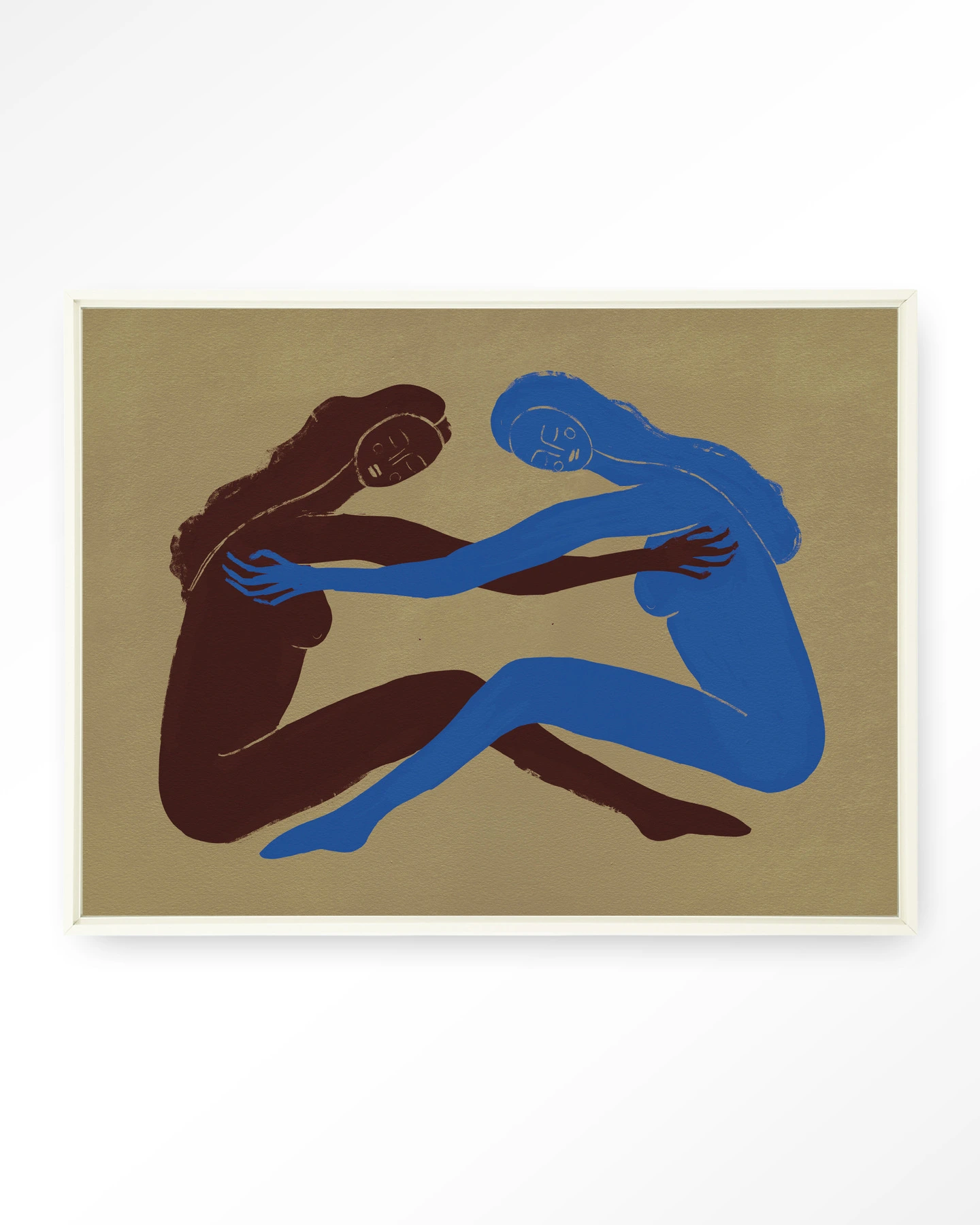 Serene Embrace - Wandkleed - Afbeelding 6