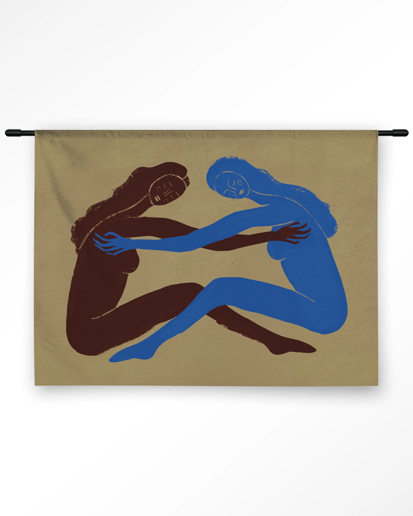 Serene Embrace - Wandkleed - Afbeelding 3