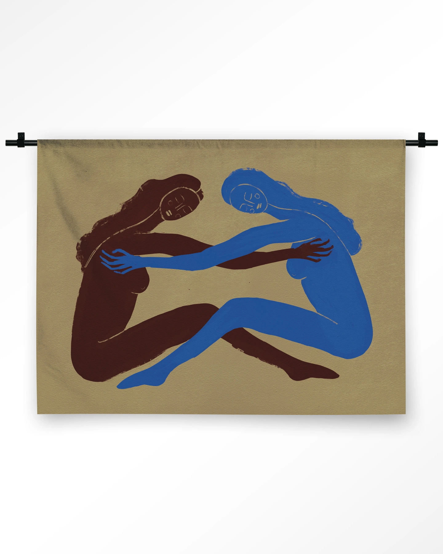 Serene Embrace - Wandkleed - Afbeelding 4