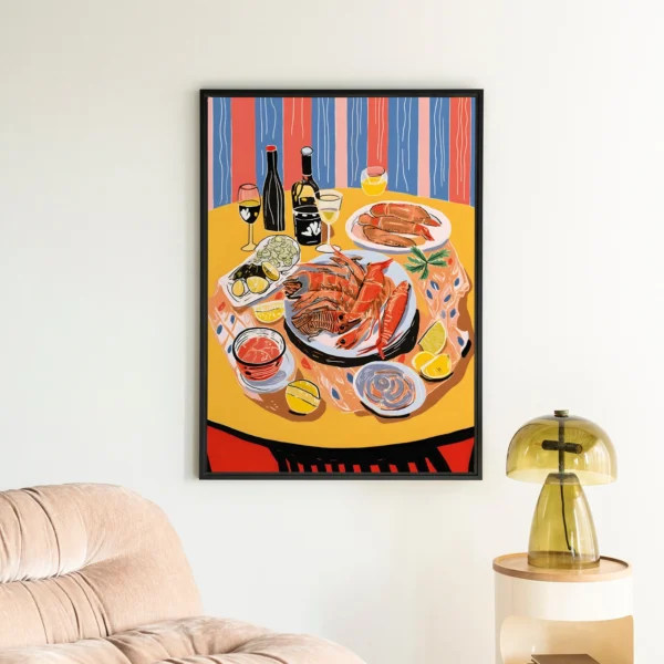 24177-fruits-de-mer-wandkleed-floating-frame-2 Fruits de Mer - Wandkleed