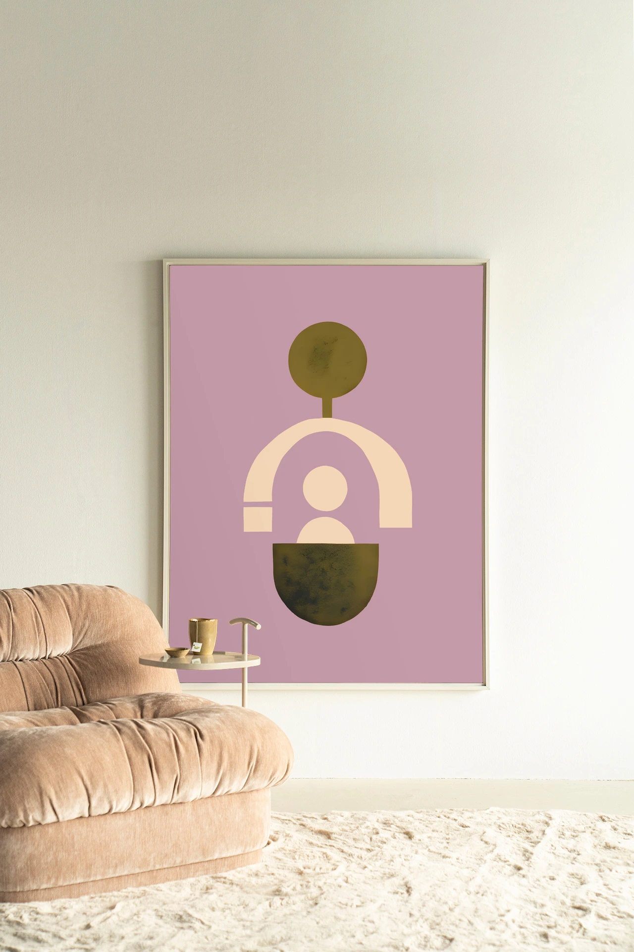 Forma 2 Lilac - Wandkleed